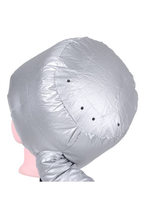 Head Cover For Hot Oil Treatment Silver - Image 3