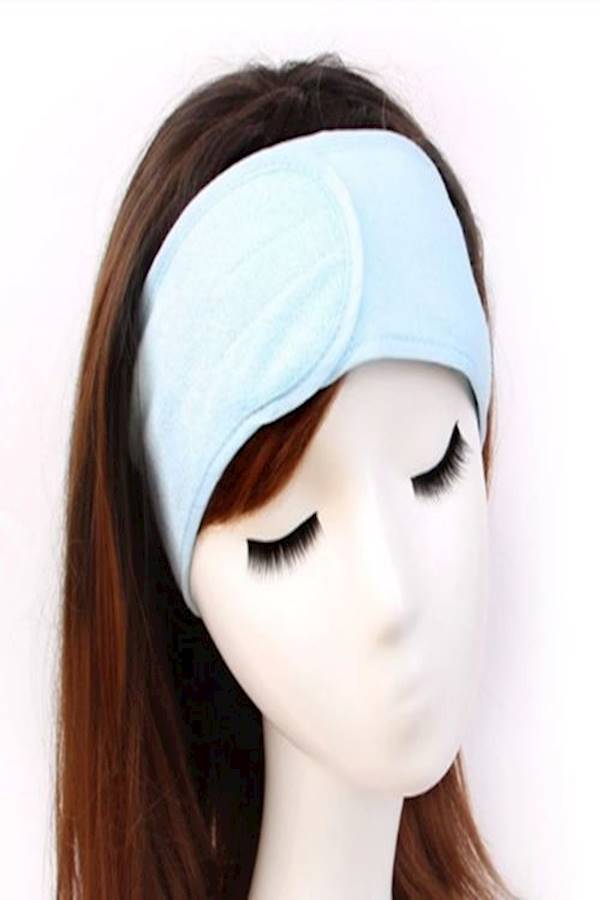 ربطة رأس من نسيج مضاد للعرق للمنتجعات الصحية أزرق - Image 2
