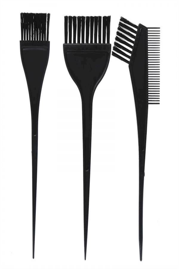 4-Piece Hair Dye Brush Kit Black 80grams - Image 2