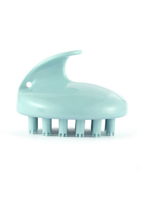 Scalp And Shampoo Head Massager Comb Olive Green - Image 1