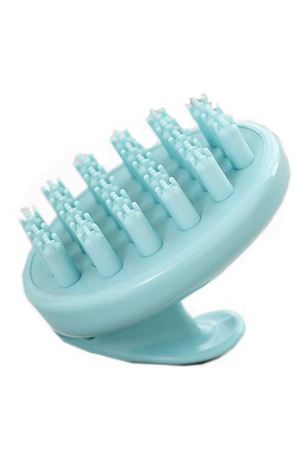 Scalp And Shampoo Head Massager Comb Olive Green - Image 2