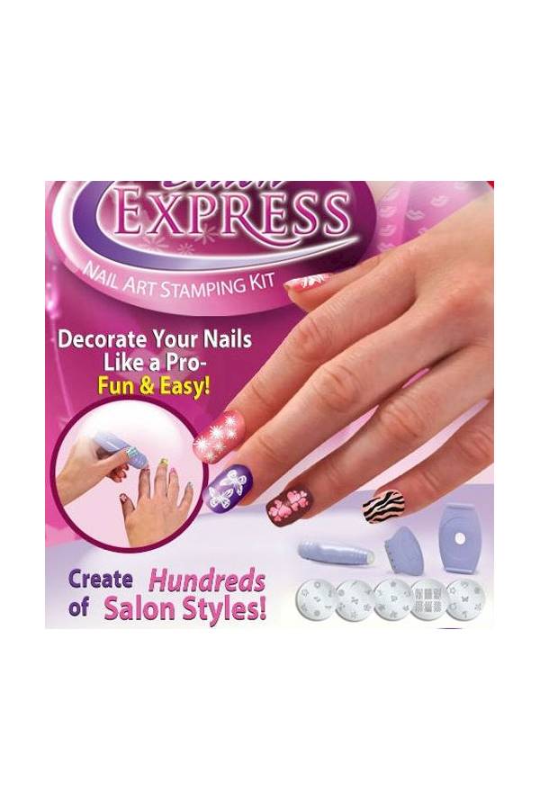 He Professional Nail Art Stamping Kit  - Image 1