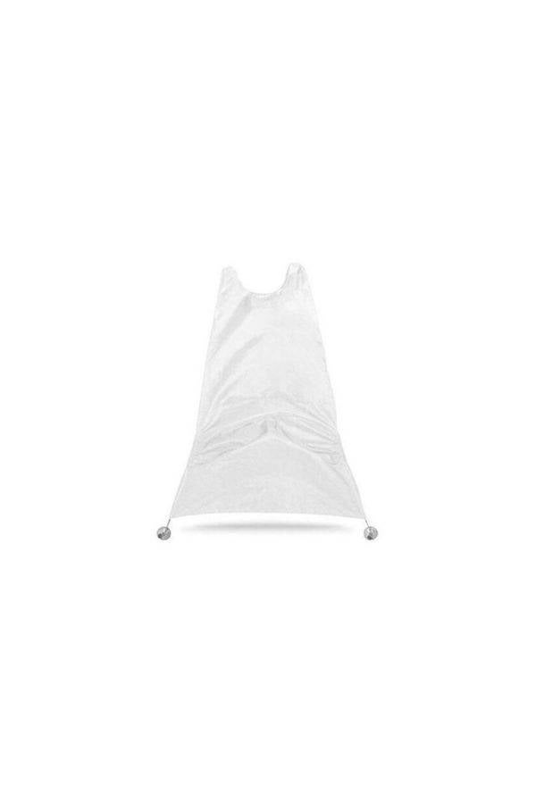 Generic Beard Shaving Cape White 130 x82cm  - Image 1