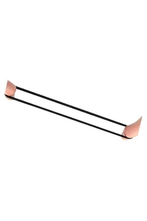 20-Piece Elastic Rubber Band Brown/Beige/Black 5cm - Image 2