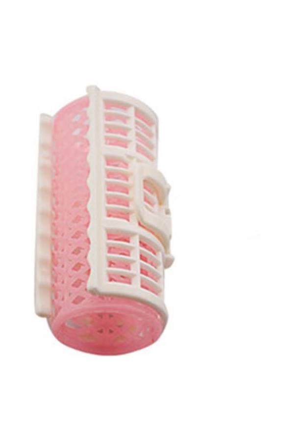 2-Piece Foam Hair Curlers Twist Tool Pink/White - Image 3
