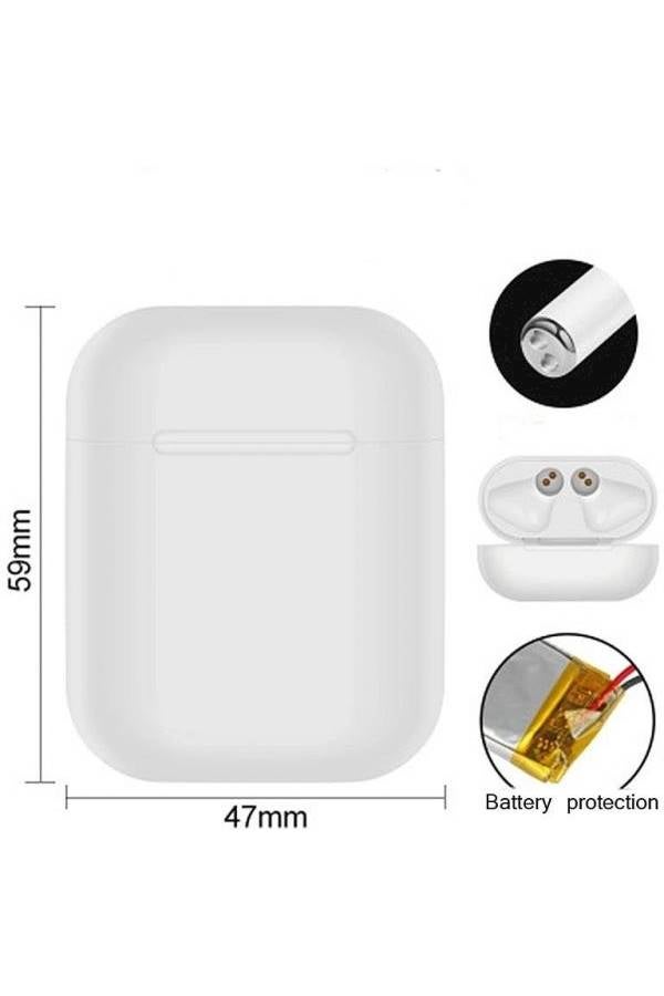 Mini Wireless In-Ear Earbud White