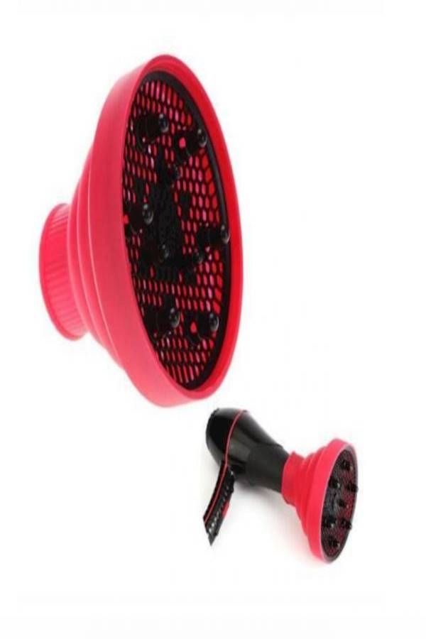 Hair Dryer Diffuser Red/Black - Image 1