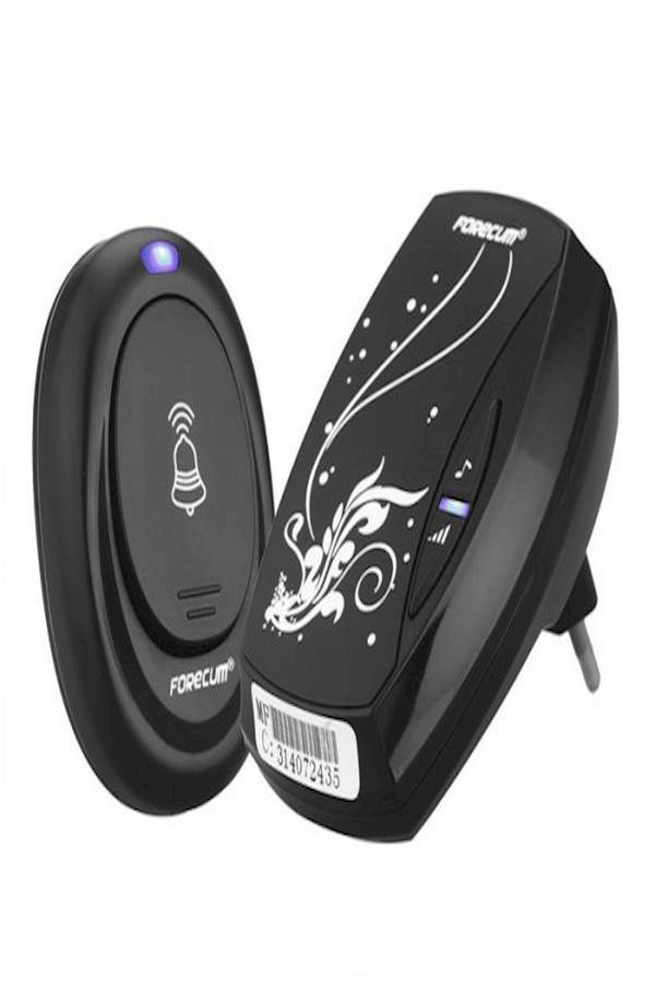 Forecum Wireless Smart Doorbell Black  - Image 2