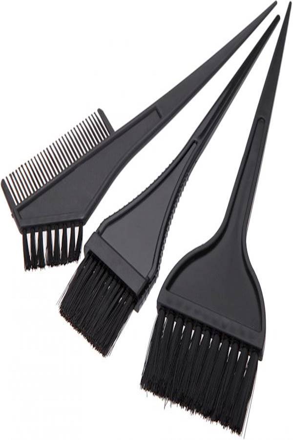 مجموعة فرش وأدوات لصبغ الشعر مكونة من 5 قطع أسود - Image 5