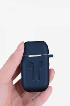Generic Protective Case For Apple AirPods Navy Blue  - Image 4