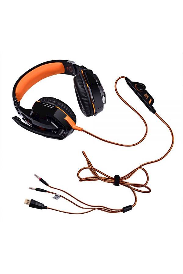 KOTION EACH Over Ear Gaming Headphones With Mic For PS4/PS5/XOne/XSeries/NSwitch/PC - Wired - Image 3