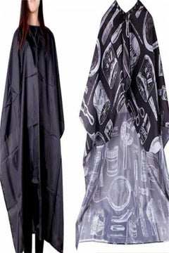 Generic Hairdresser Cape Gown Black/White  - Image 5