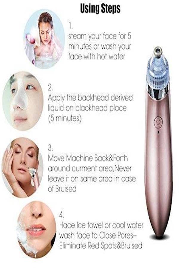 Generic - Blackhead Remover Electronic Facial Pore Cleaner Acne Vacuum - Image 1