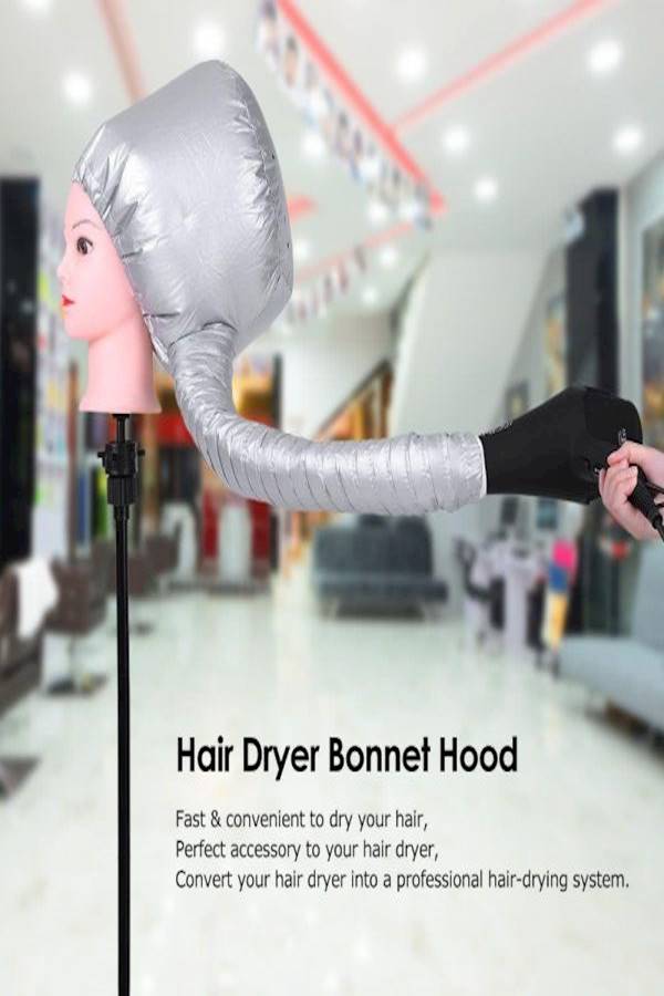 Head Cover Hair Dryer Attachment Tool Silver 47.2grams