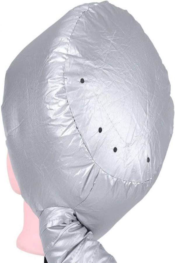 Head Cover Hair Dryer Attachment Tool Silver 47.2grams