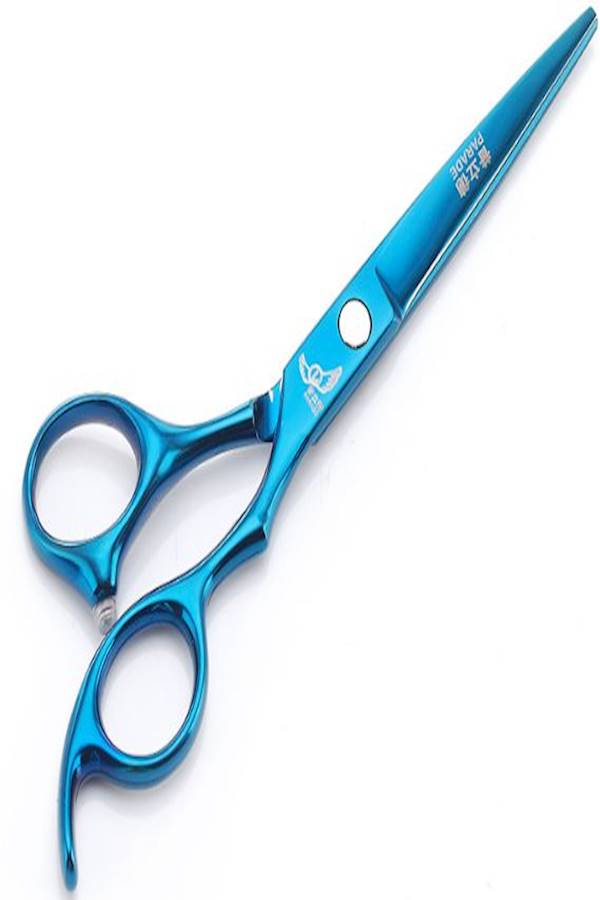 Generic Professional Hair Cutting Salon Kit White/Black/Blue 6inch  - Image 3