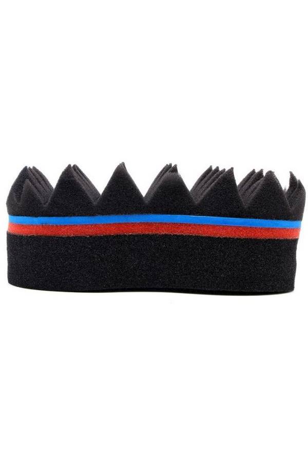 Generic - Magic Twist Hair Curl Sponge Brush Black/Blue/Red - Image 1