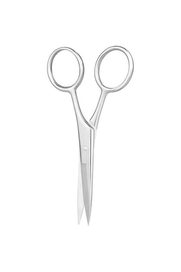 Generic Mini Eyebrow Nose Hair Shear Silver  - Image 4