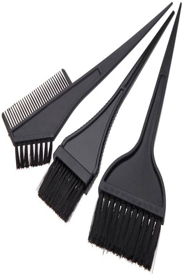 مجموعة فرش وأدوات لصبغ الشعر مكونة من 5 قطع أسود - Image 4