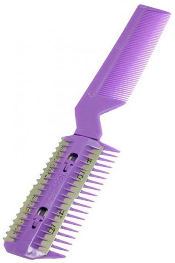Metal Blade Razor Comb Purple - Image 1