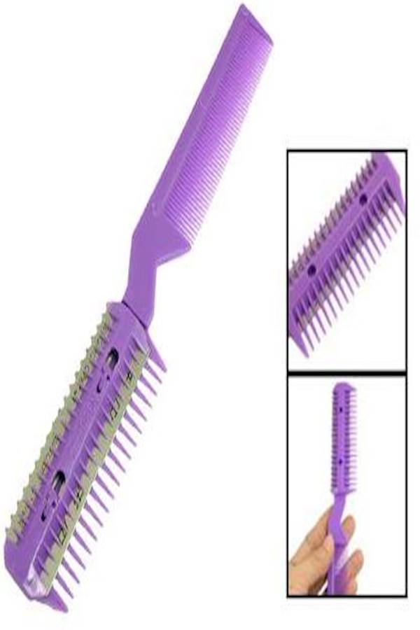 Metal Blade Razor Comb Purple - Image 2