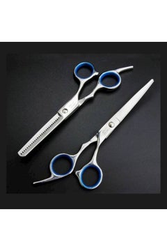 Generic Hair Cutting Scissors Set Silver/Black/Pink  - Image 3