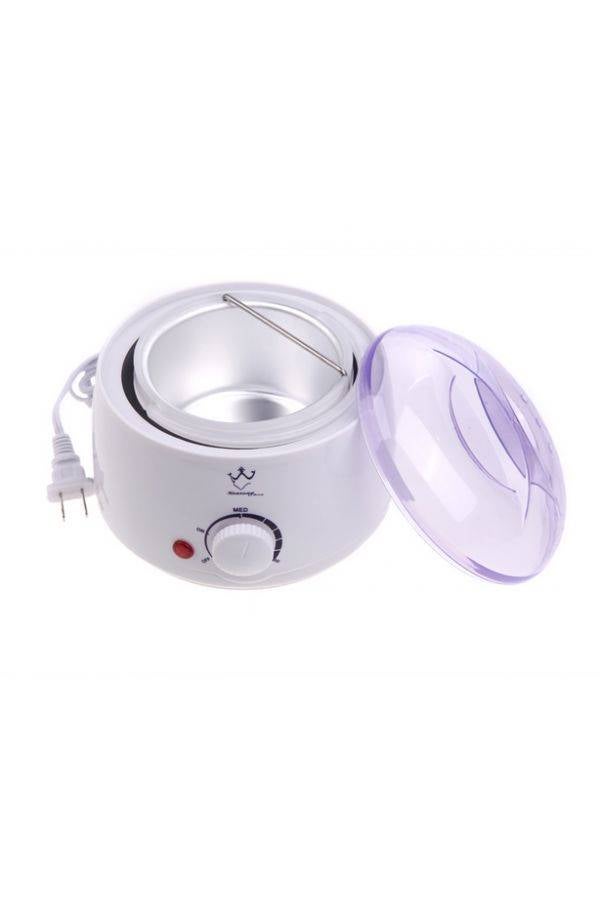 جهاز تسخين الشمع للجمامات المعدنية أبيض/أرجواني - Image 3