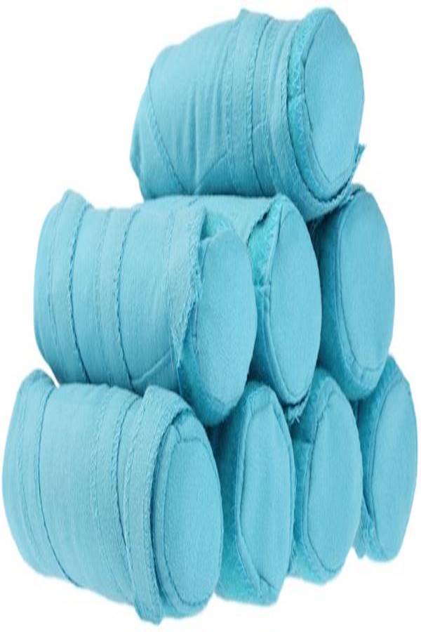 8-Piece Hair Curler Memory Foam Set Blue - Image 3