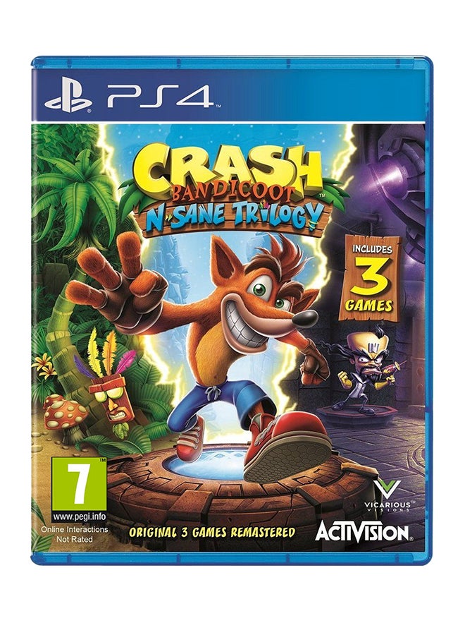 Sony - PlayStation 4 Slim 500GB Console With Controller And 3 Games (Uncharted 4 + Crash Bandicoot N Sane Trilogy + Call Of Duty:Black OPS 4) And 3 Months PlayStation Plus Membership - Image 1