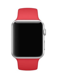 Silicone Loop Sport Band For Apple Watch Red