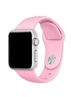 Soft Silicone Replacement Band For Apple Watch Rose
