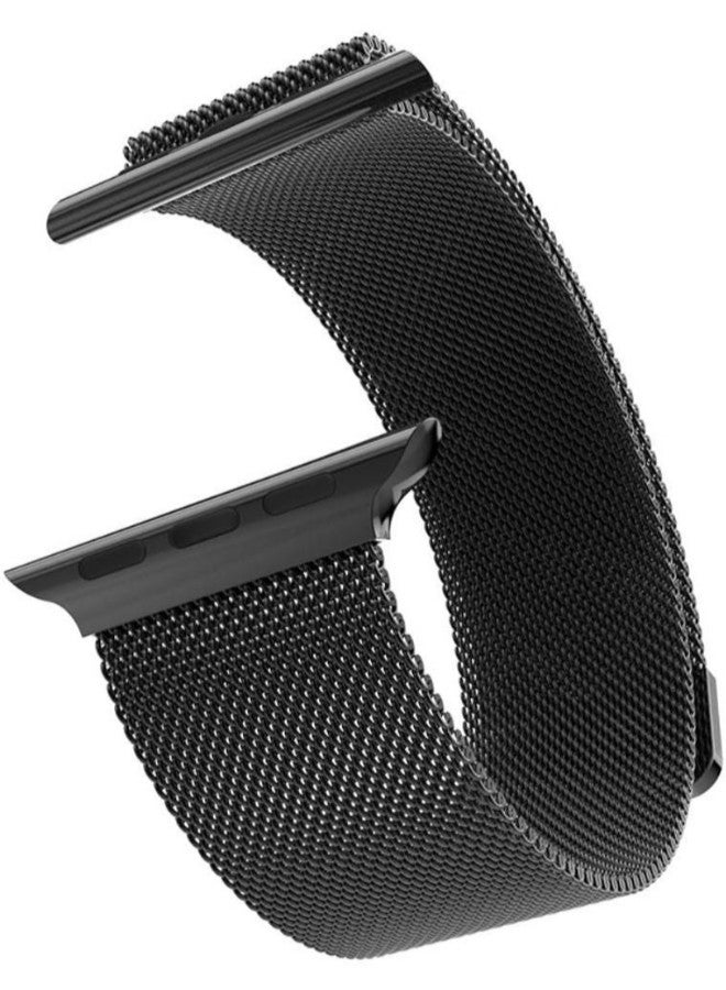 Generic - Metal Watch Strap For Smart Watch Black - Image 1