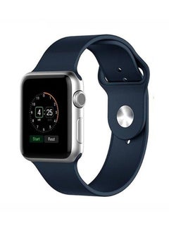 Silicone Band Strap For Apple Watch Series 4 Blue