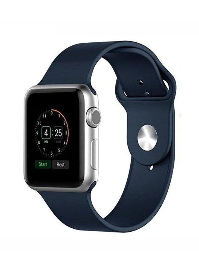 Generic - Silicone Band Strap For Apple Watch Series 4 Blue - Image 1