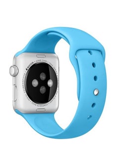 Silicone Loop Sport Band For Apple Watch Blue