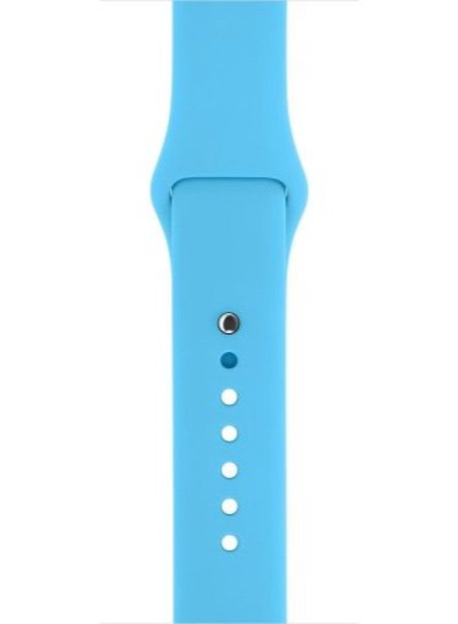 Generic - Silicone Loop Sport Band For Apple Watch Blue - Image 1