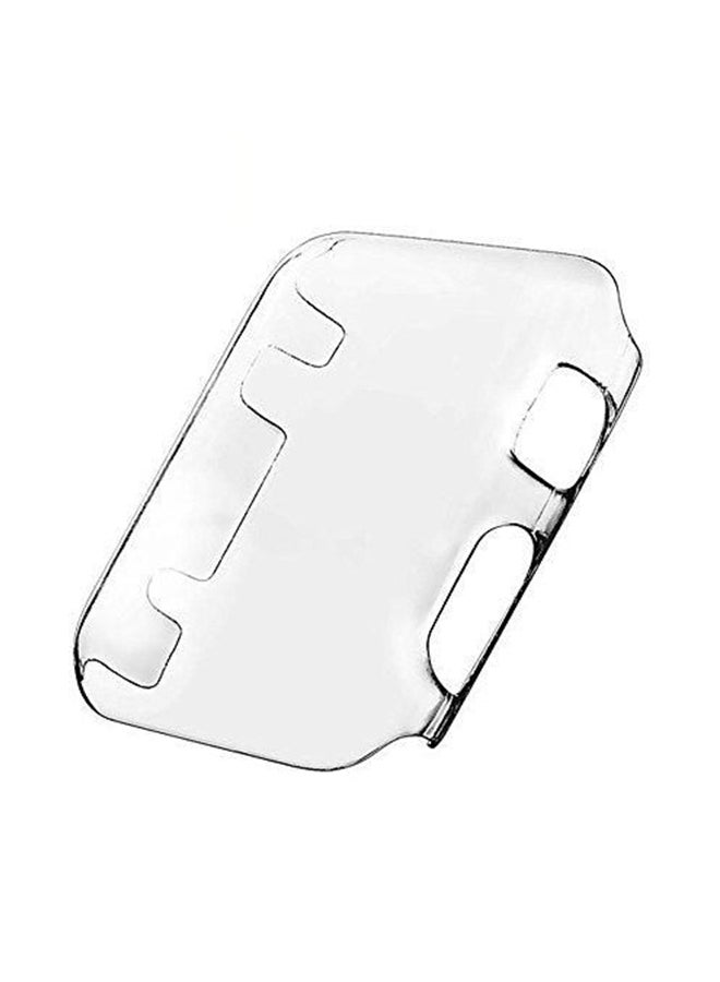 Cover Case Glass Protector For Apple Watch Series 2 42mm Clear  - Image 1