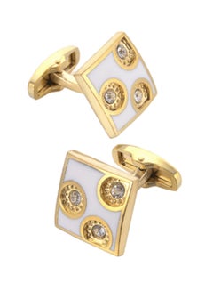 Diamond Encrusted Shirt Cufflinks