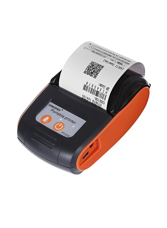 GOOJPRT Portable Bluetooth Thermal Receipt Printer Multicolor 