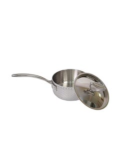Balzano Florence Stainless Steel Sauce Pan With Lid Steel 16 Centimeter Steel 16 Centimeter  - Image 2