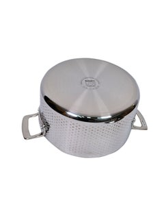 Balzano Florence Stainless Steel Sauce Pot With Lid Steel 24 Centimeter Steel 24 Centimeter  - Image 4