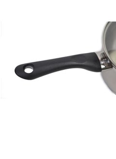 Balzano Joyce Stainless Steel Sauce Pan With Glass Lid Steel 16 Centimeter Steel 16 Centimeter  - Image 3