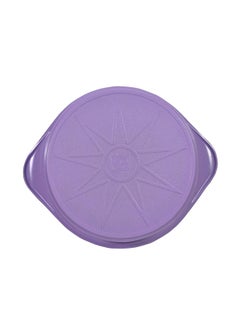 Balzano Ceramic Coating Sauce Pot With Glass Lid Purple/Black 28 Centimeter Purple/Black 28 Centimeter  - Image 4