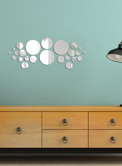 Desire 24-Piece 2016A-12 Decorative Mirror Set Clear 66x27centimeter  - Image 2