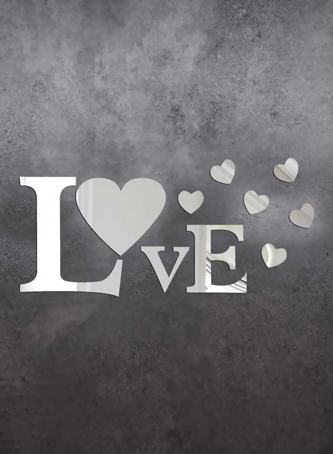 Desire 10-Piece 2016A-15 Decorative Mirror Set Clear 45x21cm - Image 1