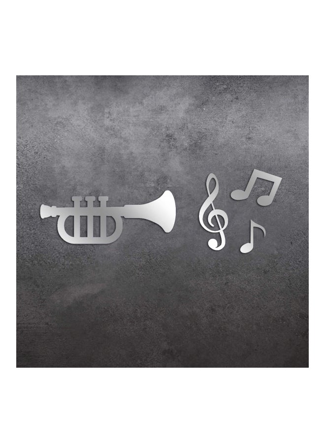 Desire 4-Piece EXA-11 Decorative Wall Mirror Set Clear 50x17cm - Image 2