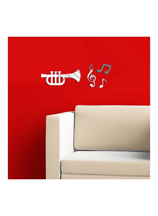 Desire 4-Piece EXA-11 Decorative Wall Mirror Set Clear 50x17cm - Image 3