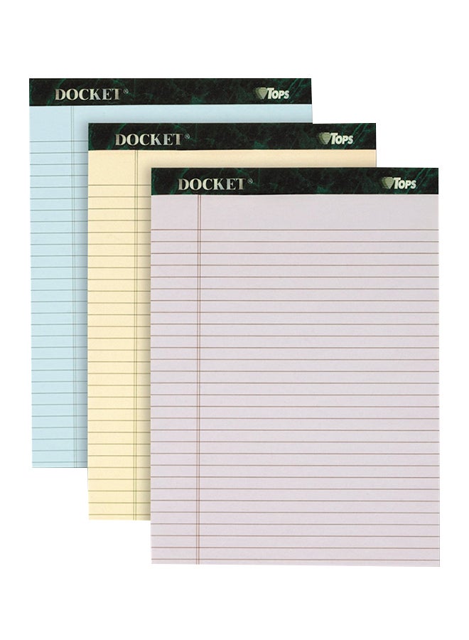 TOPS Recycled Writing Tablet 6 Pads Per Pack 