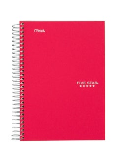 Five Star Spiral Notebook, 5 Subject, College Ruled Paper, 180 Sheets, 9-1/2