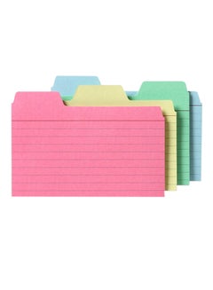 Find It Find-It Tabbed Index Cards, 3 X 5 Inches, Assorted Colors, 48-Pack (Ft07216) 